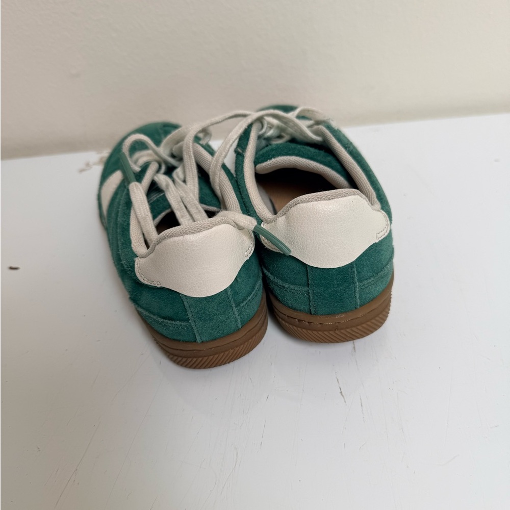 Zara kids green fashion sneaker leather EU 31 US 13 - Picture 3 of 5